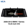 MCX 2009-2012 BMW Serie 7 Reproductor multimedia para coche CIC de 10,25 pulgadas Agencias