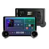 MCX X80 10,1 pulgadas 6+128G ASP doble Din Apple Carplay con perilla de volumen reproductor de coche personalizado