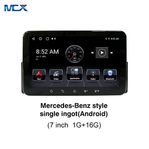 MCX 7' Mercedes-Benz Estilo 1+16G 1024*600 Distribuidor de radio de coche Android de un solo dinar