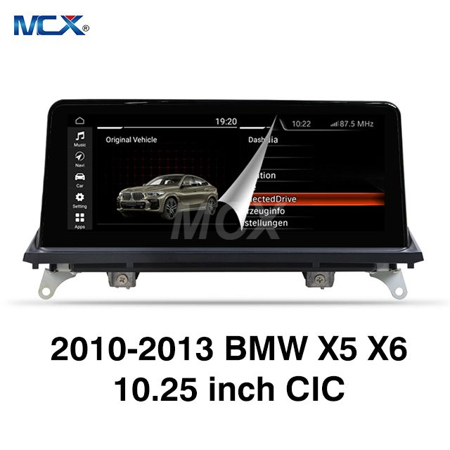 MCX 2010-2013 BMW X5 X6 10,25 pulgadas CIC Carplay Fabricantes