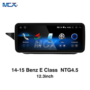 MCX 14-15 Benz E Class W212 NTG 4.5 Agencia de unidad principal IPS de 12,3 pulgadas