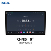 MCX Q-N5 3987 Proveedor de estéreo para automóvil con pantalla táctil automática Android de 9 pulgadas 8G + 128G