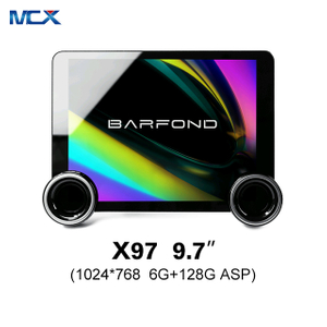 MCX X97 9,7 pulgadas 4 + 64G DSP Android Car Stereo con fabricante de perilla de volumen