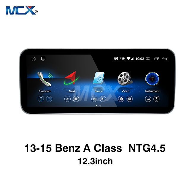 MCX 13-15 Benz A Clase W176 NTG 4.5 12,3 pulgadas Android Radio de coche a granel