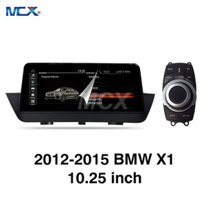 MCX 2012-2015 BMW X1 Proveedor de reproductor de DVD para coche AHD WIFI de 10,25 pulgadas