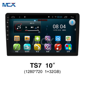 MCX TS7 10 pulgadas 1280*720 1+32GB Mirror Link Car Audio Sistema de pantalla Empresas