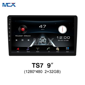 MCX TS7 9 pulgadas 1280*480 2+32GB Carplay Android Unidad principal automática al por mayor