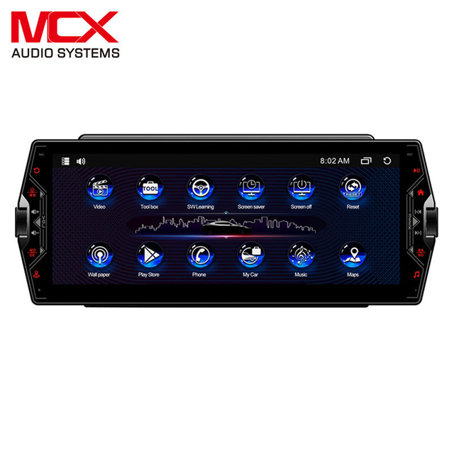 MCX estéreo inalámbrico del coche de Carplay Android de la pantalla ancha 1920*720 de 12,3 pulgadas