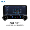 MCX X80 10.1 pulgadas 6+128G DSP Estéreo para automóvil de dos perillas con productores de Bluetooth