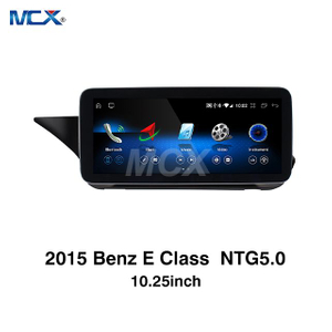 MCX 2015 Benz E clase W212 NTG 5,0 agencia auto de la pantalla táctil de Android de 10,25 pulgadas