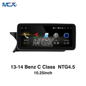 MCX 13-14 Benz Clase C W204 NTG 4.5 Reproductor multimedia Android para coche de 10,25 pulgadas China