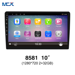 MCX N81 8581 10 pulgadas 1280*720 2+32GB Sistema de audio Carplay Agencia de reproductor de coche Android