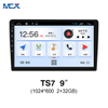 MCX TS7 1024*600 2+32GB Entrada auxiliar Proveedores de estéreo para coche con pantalla de 9 pulgadas