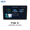 MCX T100 9 pulgadas 1024*600 2G+32G Android estéreo para coche con comerciantes de reproductor de DVD