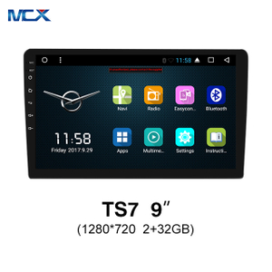MCX TS7 9 pulgadas 1280*720 2+32GB DVD GPS Bluetooth Radio para coche Traders