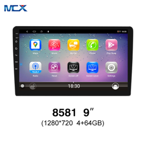 MCX N81 9 pulgadas 8581 4g+64g 1280*720 WiFi Carplay Instalación inalámbrica del sistema de audio para el automóvil