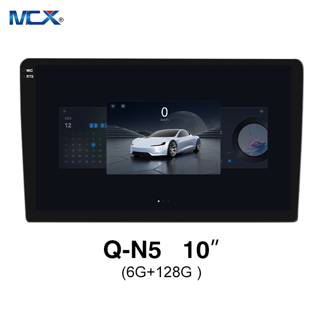 MCX Q-N5 3987 Reproductor de DVD para radio de coche de 10 pulgadas 6G+128G Empresas