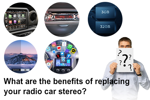 ¿Cuáles son los beneficios de reemplazar la radio estéreo de su automóvil?