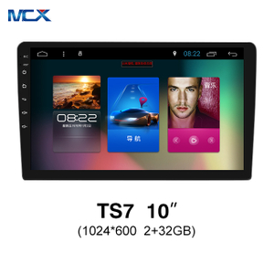 MCX TS7 10 pulgadas 1024*600 2+32GB EQ Pantalla táctil Empresas de audio para el automóvil