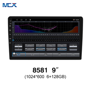 MCX N81 9 pulgadas 8581 6g + 128g 1024 * 600 Sistema de navegación con pantalla táctil Fabricantes de audio para el automóvil