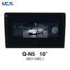 MCX Q-N5 3987 Reproductor de DVD para radio de coche de 10 pulgadas 6G+128G Empresas