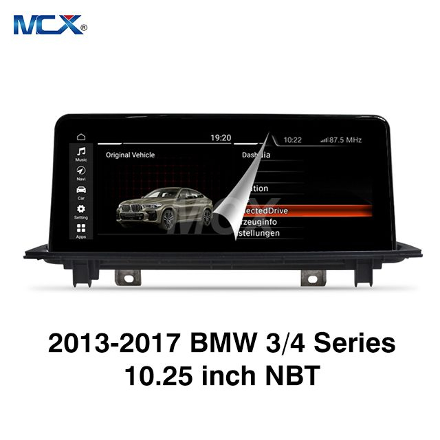 MCX 2013-2017 BMW Serie 3/4 Unidad principal Bluetooth NBT de 10,25 pulgadas a granel