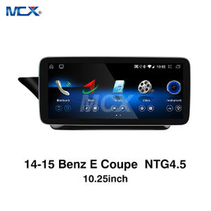 MCX 14-15 Benz E Coupe W207 C207 NTG 4,5 radio de coche de 10,25 pulgadas fabricada