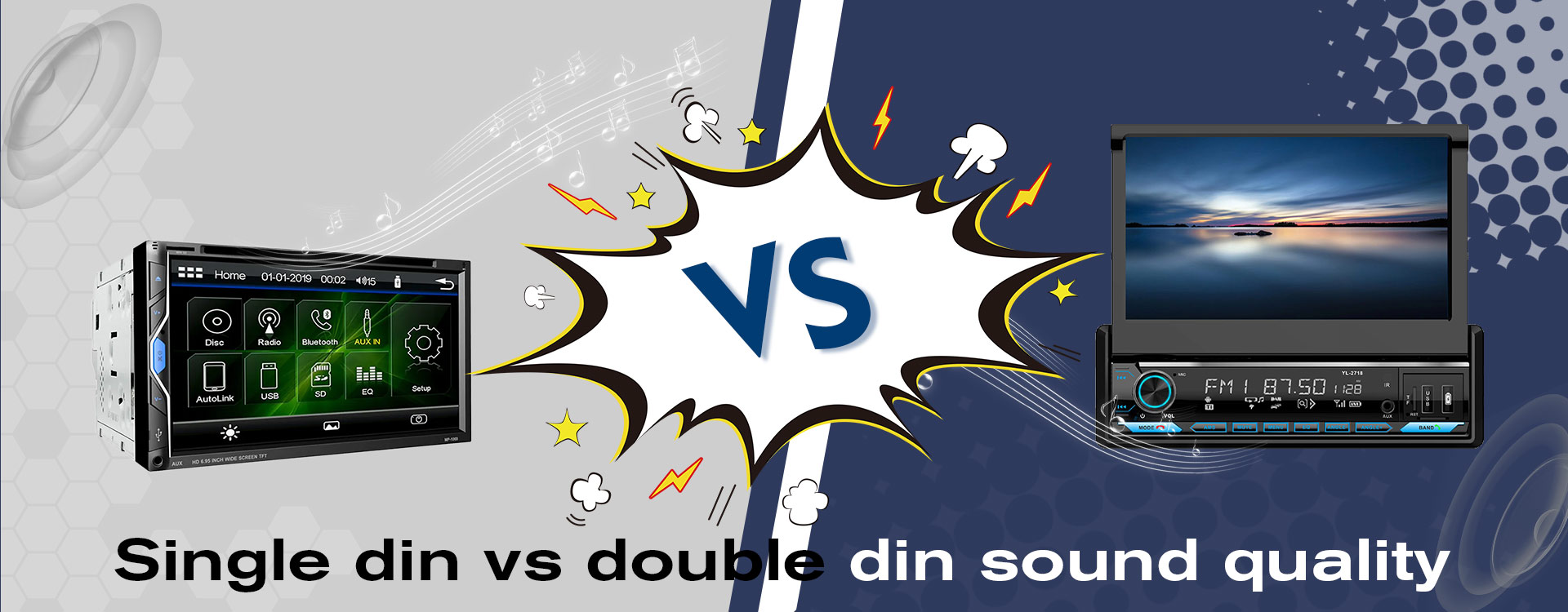 Calidad de sonido single din vs doubdin