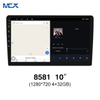 MCX N81 8581 10 pulgadas 1280*720 4+32g Am Fm Radio para coche con fabricación Bluetooth