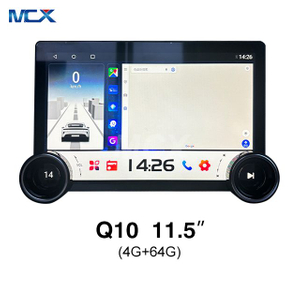 MCX Q10 11,5 pulgadas 4+64G 2k Pantalla Proveedor de unidad principal de doble perilla