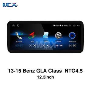 MCX 13-15 Benz GLA 250 NTG 4.5 fábrica principal de radio de coche de Android BT de 12,3 pulgadas